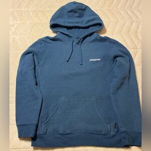 Patagonia Fitz Roy Icon Uprisal Hoody Sweatshirt Wavy Blue Men’s Small